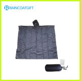 Waterproof 100% Polyester PVC Coating Reusable/Foldable Rain Poncho Rpy-026