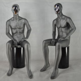 2015 New Modern Male Sitting Mannequin with Changeable Face
