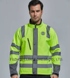 Winter Basic Style High Visibility Safety Jacket Workwear