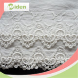 Cotton White African Swiss Chemical Embroidery Lace Trim