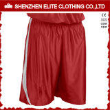 Wholesale Customised Men's Basketball Shorts Red (ELTBSI-3)