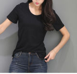 Women's Cotton T-Shirt Oversize T-Shirt Black T-Shirt