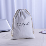 Reusable Customized Fashion Cotton Material Drawstring Shopping Bags