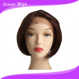 Popular Fashion Style Synthetic Lace Front Short Bob Wigs for Black Women (LW-010)