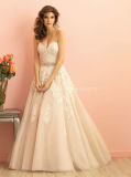 Famous Princess Ball Gown Lace Wedding Bridal Dress