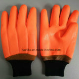 Winter Warm Waterproof PVC Hand Protective Gloves