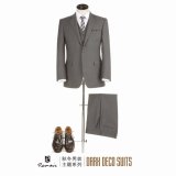 OEM 3 Pieces Classic Fit Woolen Men's Business Suit