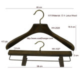 Luxury Brown Wooden Top and Bottom Set Hanger/Hanger