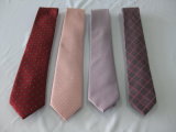 Fashion Solid Colour Men's Jacquard Polyester Ties