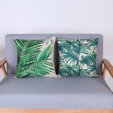 Digital Print Decorative Cushion/Pillow with Botanical&Floral Pattern (MX-71)