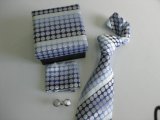 New Fashion Yarn Dyed Men's Woven Silk Necktie
