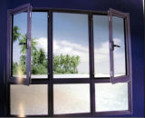 Aluminum Casement Window/Aluminium Residential Casement Windows with Mosquito Net/Zhejiang, Roomeye Brand (ACW-019)