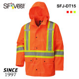 Waterproof Jacket Warning High Visibility Work Wear Security Work Clothing Reflective Safety Workwear