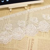 Swiss Lace Polyester Embroidery Trimming Fancy Trimming Lace for Garments