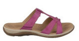 Ocupado Estilo De Visa Nubuck Leather Slide Style Sandals