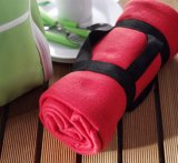 Waterproof Rug Indoor Outdoor Rugs Fleece Picnic Blanket with Handle