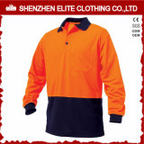 Cotton Custom Made Reflective Safety Polo Shirt (ELTSPSI-14)