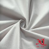Pure White Polyester Suede Fabric for Garment/Women Dress