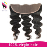 Fine Handtied Peruvian Virgin Hair Lace Closure Frontal
