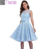 Lace Skater Cocktail Homecoming Formal Dress L36202