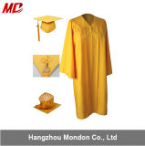 The Most Formal Graduation Matte Cap Gown Yellow for Promotion
