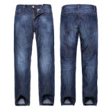 Wholesale Men Basic Jeans Cotton Blue Denim Jeans