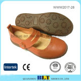 Fashion Design Leather Upper Breathable Casual Shoes for Women