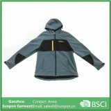 High Quality Softshell Jacket in Balck Gray