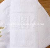 Five-Star 100% Cotton with Embroidering Logo Bathroom Towel Hotel Towel