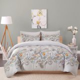 Printed American Style Microfiber Duvet Cover Bedding Home Textile