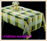 Printed PVC Transparent Tablecloths in Roll Table Linen Factory