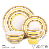 Ceramic Cheap New Design Handpainting Dinner Set