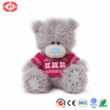 Plush Teddy Bear with Sweater Cute Baby Gift Xmas Toy