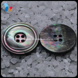 Custom Black Luxury Mother of Pearl Shell Buttons for High End Garments