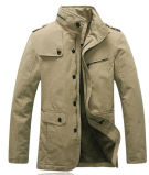 Men's Clothing Casual Outdoor Jacket with 100% Cotton