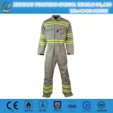 High Visibility Safety Red Work Fireman Coverall