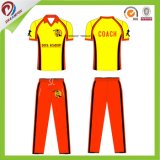 New Design Red Cricket Jerseys, Customized Sport T-Shirts Cricket Team Uniforms