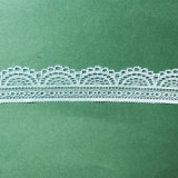 Lovely Raindrop Design Trimming Lace with Saclloped Edge