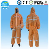 Disposable Workwear Coverall with Reflective Tape