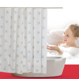 Modern Hotel Anti-Mildew Waterproof PEVA Bathroom Shower Curtain (04S0031)
