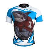 Cartoon Outdoor Sport Breathable Men's Cycling Jersey
