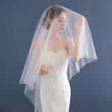 High Quality 1.5 Meters Ivory/White Tulle Wedding Bridal Veil