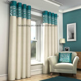 Two Colors Living-Room/Hotel Jacquard Design Blackout Curtain