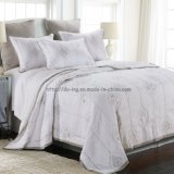 Bedspread with Silver Thread in Grey (DO6083)