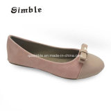 Girls PU Casual Ballet Shoes with Bowknot Upper