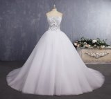 Amelie Rocky 2018 Crystal Strapless Beaded Tulle Wedding Dress