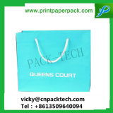 Custom Luxury Fresh Printed Color Gift Shopping Bag with Handle