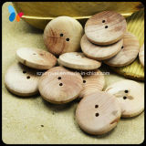 Two Holes High End Nature Round Wood Clothes Button