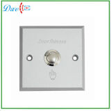 Aluminum Alloy Push Button Switch, Exit Button 12V Dw-B03A