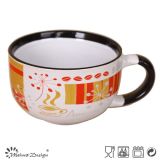 Hot Sale 16oz Big Ceramic Soup Mug